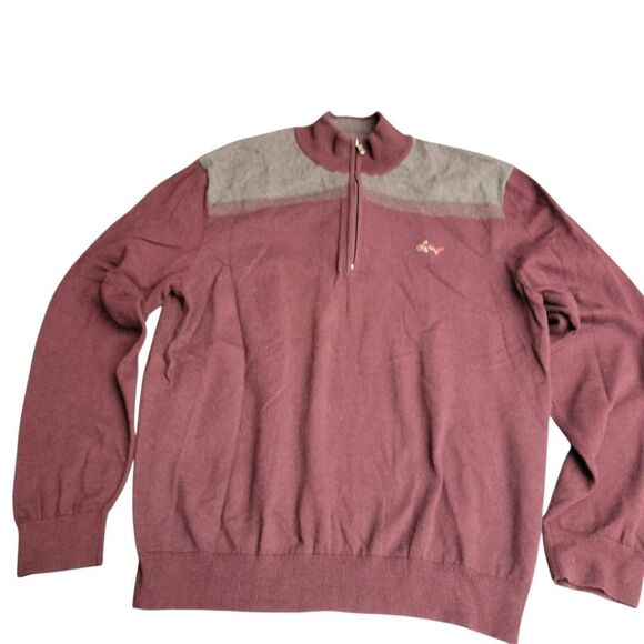 Greg Norman 1/2 Zip Sweater - Picture 2 of 7